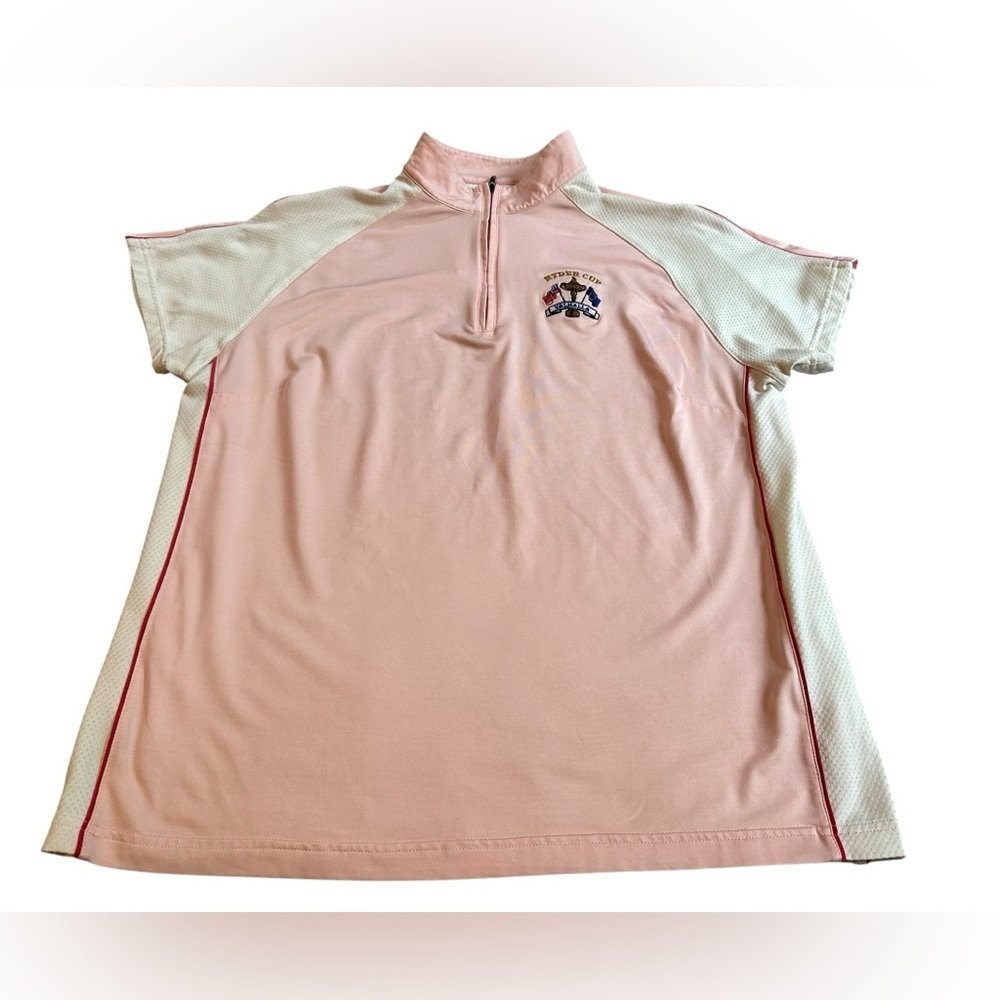 Adidas Pink Ryder Cup Golf Polo Size Large​​ - Picture 2 of 9